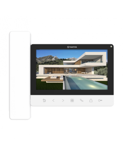 Монитор Tantos LOKI HD SE (White) XL в Чебоксарах Абонентские IP устройства Pintop.ru