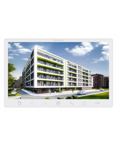 Монитор Tantos Sherlock HD SE (White) - 4 в Чебоксарах Абонентские IP устройства Pintop.ru