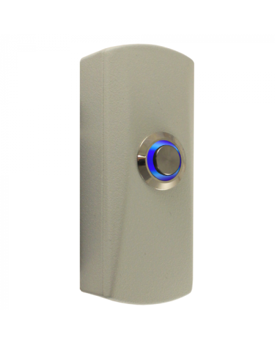 Накладная кнопка выхода с подсветкой Tantos TS-CLICK light (белый) в Чебоксарах Кнопки выхода Pintop.ru