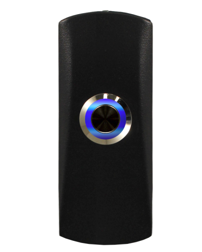 Накладная кнопка выхода с подсветкой Tantos TS-CLICK light (черный) в Чебоксарах Кнопки выхода Pintop.ru