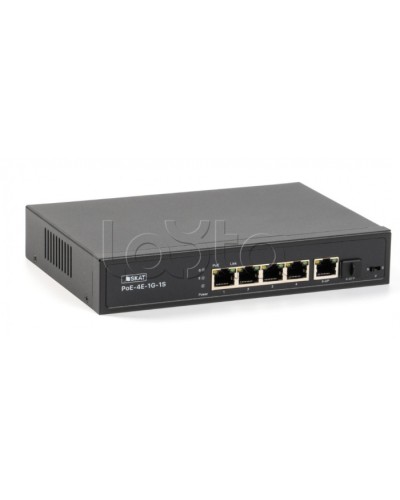 Коммутатор Бастион SKAT PoE-4E-1G-1S в Чебоксарах Коммутаторы Pintop.ru