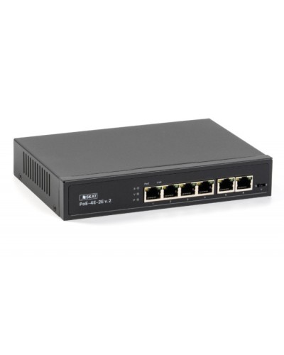 Коммутатор Бастион SKAT PoE-4E-2E v.2 в Чебоксарах Коммутаторы Pintop.ru