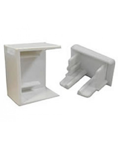 Заглушка 40х25мм (10шт) 1000шт. Экопласт 72808-10 в Чебоксарах Аксессуары для кабель-канала Pintop.ru