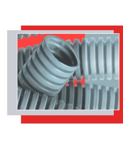 Труба гофрированная ПВХ тяжелая, с зондом диам. 25 мм (50м) Экопласт 11125 в Чебоксарах Труба гофрированная Pintop.ru