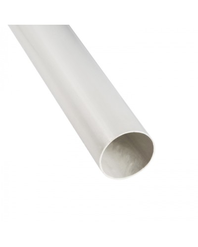 Труба ПНД гладкая тяжелая, цвет серый, диам 63 мм (3м) Экопласт (23063-GR) в Чебоксарах Гладкая труба Pintop.ru