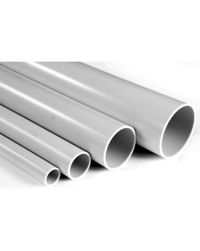 Труба гладкая ПВХ-UF жесткая тяжелая диам 40, атмосферостойкая (3м) Экопласт 31040UF в Чебоксарах Гладкая труба Pintop.ru