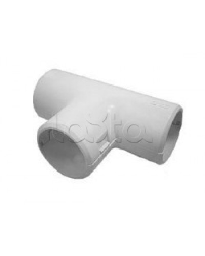 Тройник для труб D25 мм, без галогена Экопласт 41325HF в Чебоксарах Аксессуары для труб (ОКЛ) Экопласт Pintop.ru