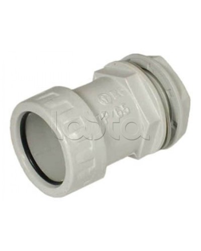 Муфта «труба-коробка» D16 мм Экопласт 42716 в Чебоксарах Аксессуары для труб (ОКЛ) Экопласт Pintop.ru