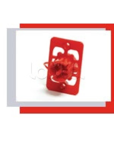 Втулка концевая для заливки в бетон 20/32мм (красный) Экопласт 44608 в Чебоксарах Крепежные изделия Pintop.ru