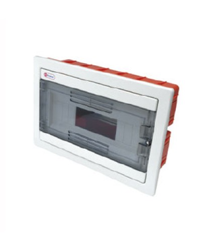 Щиток скрытой установки, 12 модулей, IP40 Экопласт 46012 в Чебоксарах Боксы для автоматов Pintop.ru