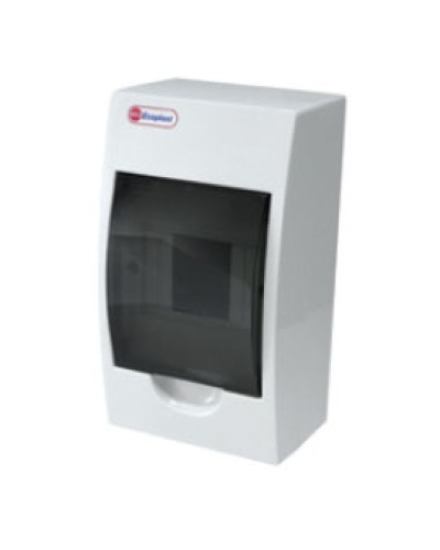 Шкаф настенный с дверцей, 6 модулей, IP40 Экопласт 46106 в Чебоксарах Боксы для автоматов Pintop.ru