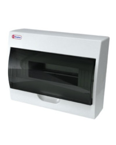 Шкаф настенный с дверцей, 24 модулей, IP40 Экопласт 46124 в Чебоксарах Боксы для автоматов Pintop.ru