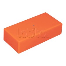Коробка огн. с глад. стенками,без галогена, IP41, 16P, (1,5-4мм2) (оранж) ОКЛ Экопласт (46163HF)
