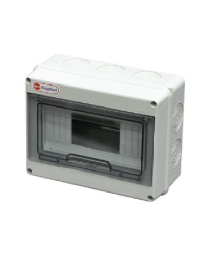 Шкаф настенный, 12-13 модулей, IP65 Экопласт 46412 в Чебоксарах Боксы для автоматов Pintop.ru