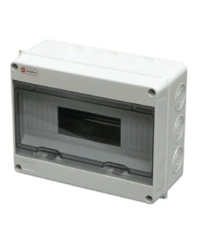 Шкаф настенный, 18 модулей, IP65 Экопласт 46418 в Чебоксарах Боксы для автоматов Pintop.ru