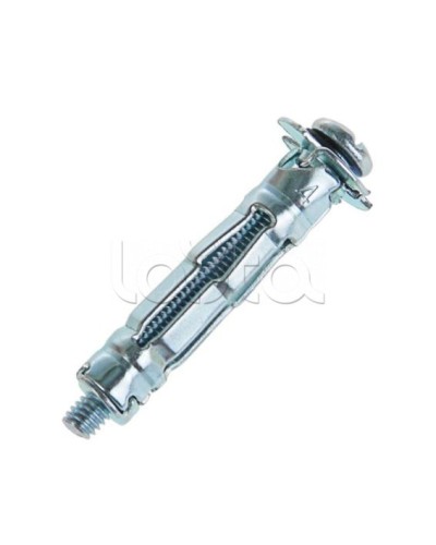 Дюбель металлический Молли с винтом 4x6x38 (250шт) Экопласт (47235) в Чебоксарах Крепеж: Дюбели, шурупы, саморезы Pintop.ru