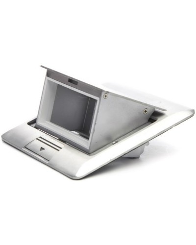 Люк в пол на 2 модуля (45х45мм), стальной Экопласт 70021 в Чебоксарах Системы лючков и колонн Pintop.ru