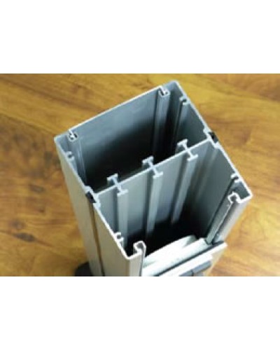 Колонна алюминевая под суппорт (двухсторонняя) 350мм Экопласт 70235 в Чебоксарах Системы лючков и колонн Pintop.ru