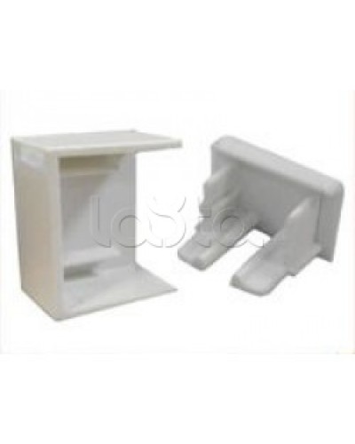 Заглушка для кабель-канала MEX, для сечения 60/3x16 Экопласт 72812 в Чебоксарах Аксессуары для кабель-канала Pintop.ru