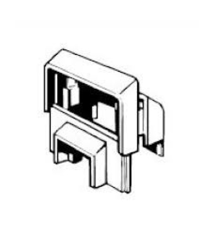 Переходник для коробки SMP, SM, SD к коробу 75/3х20 Экопласт 72926 в Чебоксарах Аксессуары для кабель-канала Pintop.ru