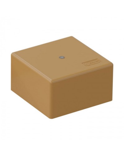 SD3 Коробка распределительная для о/п, для монтажного пистолета 75x75x40мм, 12 пар 10мм2, (беж.) Экопласт (72936BG) в Чебоксарах Распределительные коробки Pintop.ru