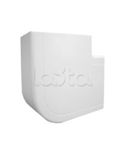 Угол плоский для кабель-канала INSTA, для сечения 150х55 Экопласт 76318 в Чебоксарах Аксессуары для кабель-канала Pintop.ru