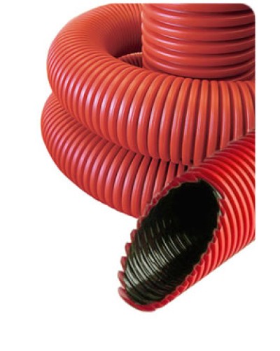 NR050 Гофрированные трубы для прокладки кабеля под землей с протяжкой D50мм (внешн.) (801050) в Чебоксарах Труба гофрированная Pintop.ru