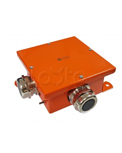 Экопласт SMB120 Коробка металл, огн. E-110,о/п 120х120х60, IP66, 3P, (2,5-16 мм2), оранж. в Чебоксарах Распределительные коробки Pintop.ru