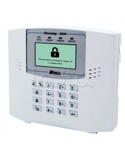 Устройство оконечное объектовое Элеста Юпитер-2444 (УОО Юпитер-4 IP/GPRS, ЖК-экран) в Чебоксарах Приемно-контрольные приборы Pintop.ru
