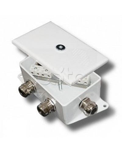 Коробка монтажная огнестойкая Гефест КМ-О (10к)-IP66-d, четыре ввода 120х80х68 в Чебоксарах Распределительные коробки Pintop.ru