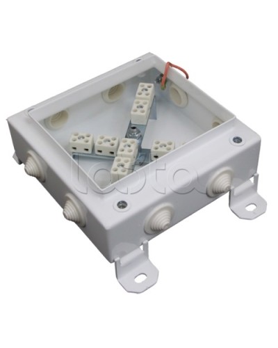 Коробка монтажная огнестойкая Гефест КМ-О (16к*6,0)-IP66 1515, 8 вводов 150х150х60 в Чебоксарах Распределительные коробки Pintop.ru