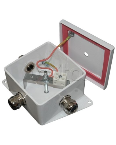 Коробка монтажная огнестойкая Гефест КМ-О (4к)-IP66 три ввода 100х100 в Чебоксарах Распределительные коробки Pintop.ru