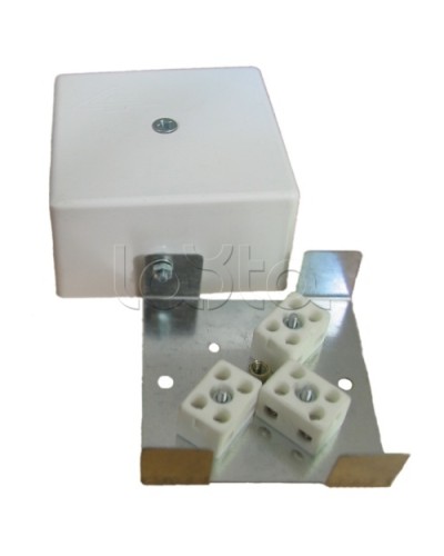 Коробка монтажная огнестойкая КМ-О (6к)-IP41 72x72 Гефест (100 шт/уп) в Чебоксарах Распределительные коробки Pintop.ru