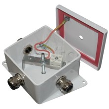 Коробка монтажная огнестойкая Гефест КМ-О (6к)-IP66 четыре ввода 100х100