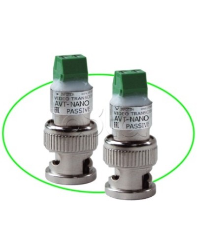 Комплект пассивных приемопередатчиков Инфотех AVT-Nano Passive M в Чебоксарах Видеоусилители, Модуляторы, Делители Pintop.ru