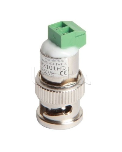 Приемопередатчик AHD/CVI/TVI видеосигнала миниатюрный пассивный Инфотех AVT-TRX101HD в Чебоксарах Видеоусилители, Модуляторы, Делители Pintop.ru