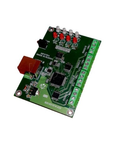 Конвертер USB/RS-422 ИНФОТЕХ AVT-USB/4RS422 в Чебоксарах Дополнительное оборудование для ОПС Pintop.ru