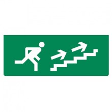 Табло М-12 "Бегущий человек лестница вверх вправо"(ИП Раченков А.В.)