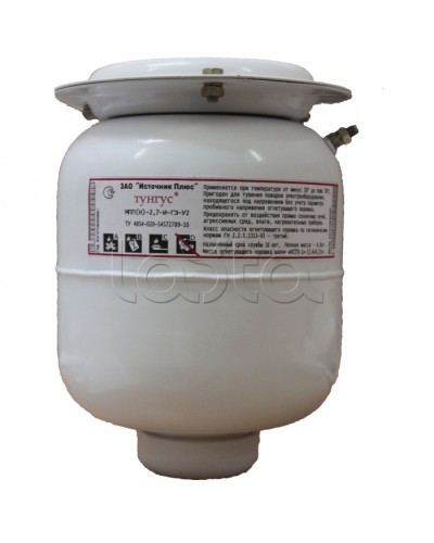 Модуль порошкового пожаротушения термостойкого исполнения Источник-плюс Тунгус-МПП(Н-Т1)-2,7(н)-И-ГЭ-У2 в Чебоксарах Модули порошковые Pintop.ru