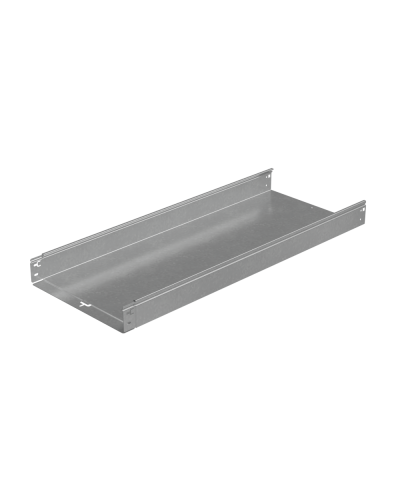 Лоток неперфорированный 80х400х1,5 L2000 мм Быстрый монтаж ПЛЮС INOX304 КМ-Профиль (LNplus80-400-1.5-2000 INOX304) в Чебоксарах Кабельные лотки Pintop.ru