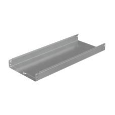 Лоток неперфорированный 80х400х1,0 L3000 мм "Быстрый монтаж ПЛЮС" INOX304 КМ-Профиль (LNplus80-400-1.0-3000 INOX304)