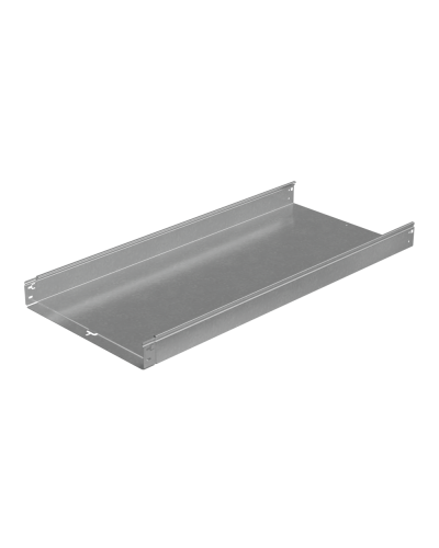 Лоток неперфорированный 80х500х1,2 L2500 мм Быстрый монтаж ПЛЮС HD85 КМ-профиль (LNplus80-500-1.2-2500 HD85) в Чебоксарах Кабельные лотки Pintop.ru