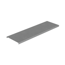 Крышка лотка 200х0,6 L2500 мм "ПЛЮС" INOX304 КМ-Профиль (KLplus200-0.6-2500 INOX304)