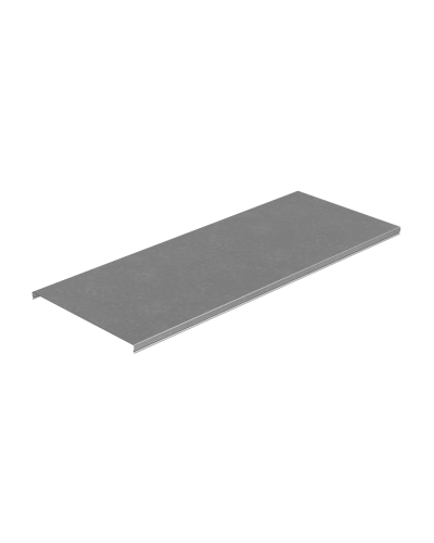 Крышка лотка 300х1,0 L2500 мм ПЛЮС HD КМ-Профиль (KLplus300-1.0-2500 HD) в Чебоксарах Аксессуары для лотков Pintop.ru