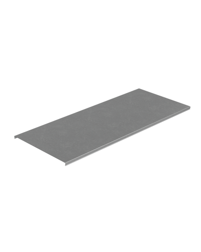 Крышка лотка 400х0,7 L3000 мм ПЛЮС INOX304 КМ-Профиль (KLplus400-0.7-3000 INOX304) в Чебоксарах Аксессуары для лотков Pintop.ru