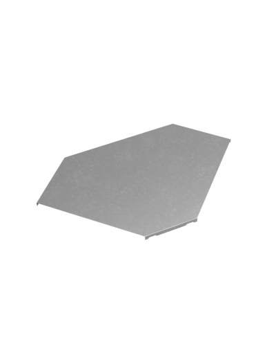 Крышка горизонтального угла 90 гр. 300 мм ПЛЮС КМ-Профиль (KGLplus90-300) в Чебоксарах Аксессуары для лотков Pintop.ru