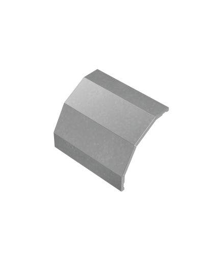 Крышка внешнего вертикального угла 90 гр. 300 мм ПЛЮС INOX304 КМ-Профиль (KVLplus90-300 INOX304) в Чебоксарах Аксессуары для лотков Pintop.ru