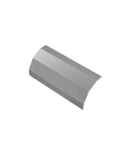 Крышка внешнего вертикального угла 90 гр. 600 мм ПЛЮС КМ-Профиль (KVLplus90-600) в Чебоксарах Аксессуары для лотков Pintop.ru