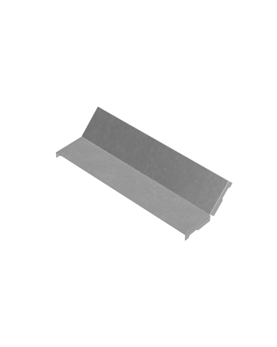 Крышка внутреннего вертикального угла 45 гр. 300 мм ПЛЮС INOX304 КМ-Профиль (KNLplus45-300 INOX304) в Чебоксарах Аксессуары для лотков Pintop.ru