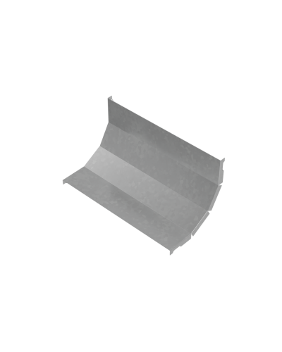 Крышка внутреннего вертикального угла 90 гр. 300 мм ПЛЮС INOX304 КМ-Профиль (KNLplus90-300 INOX304) в Чебоксарах Аксессуары для лотков Pintop.ru